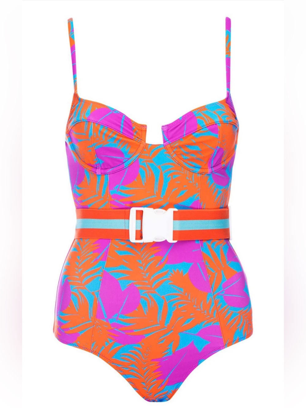 Vetchy Montego Tropical Print One-Piece Swimsuit